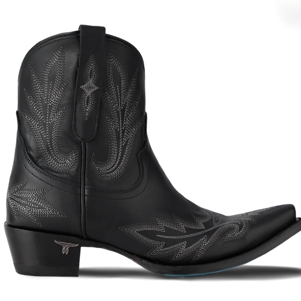 Lane Boots - Lexington Bootie Jet Black Size 9 - Picture 5 of 12